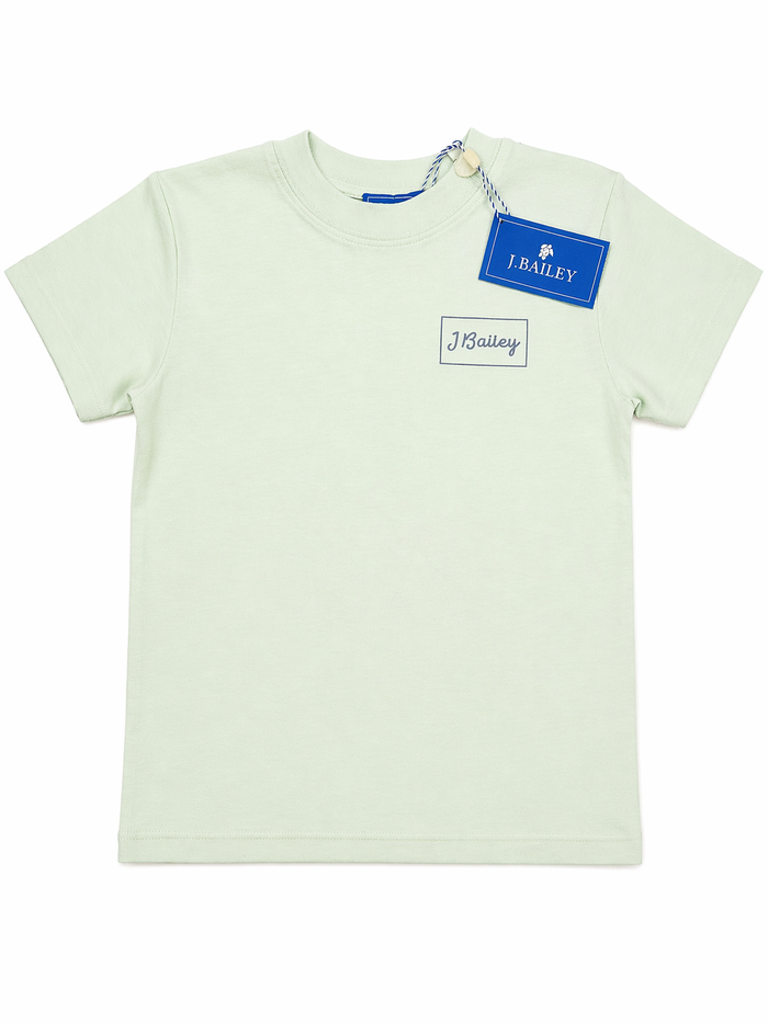 J. Bailey Teal Masters Short-Sleeve Shirt size 8 new with tags