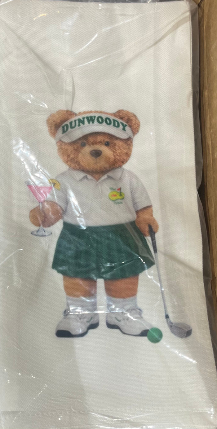 Toss Designs Golf Bear Kitchen Towel