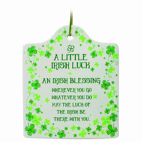 A Little Irish Luck Hot Plate Stand Gift