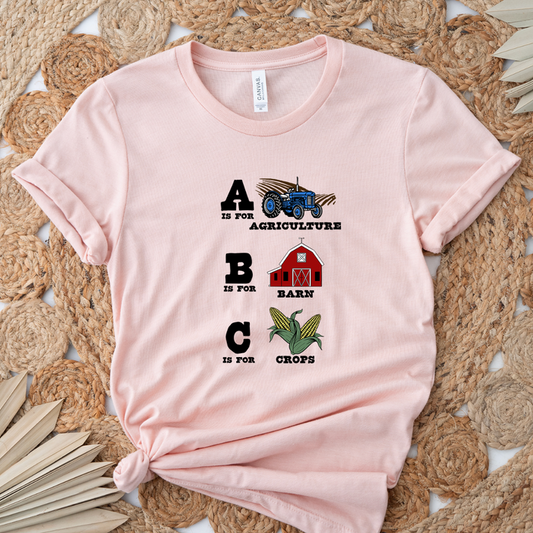 ABC Agriculture- Bella Canvas T-Shirt