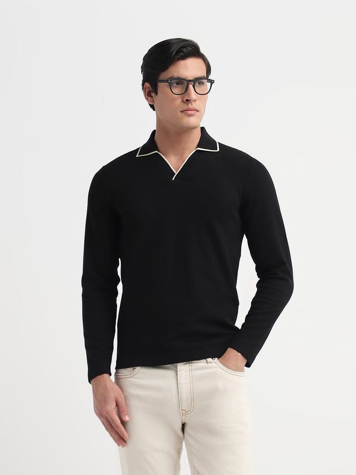 Adley Waffle Slim Fit Polo