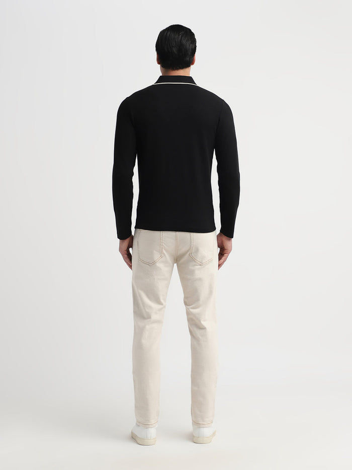 Adley Waffle Slim Fit Polo