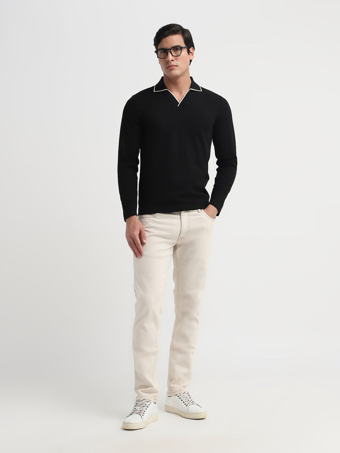 Adley Waffle Slim Fit Polo