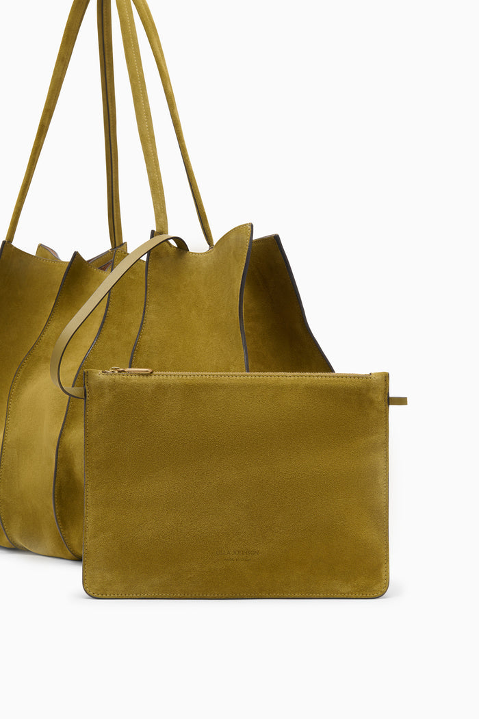 Adria Large Tote - Olive