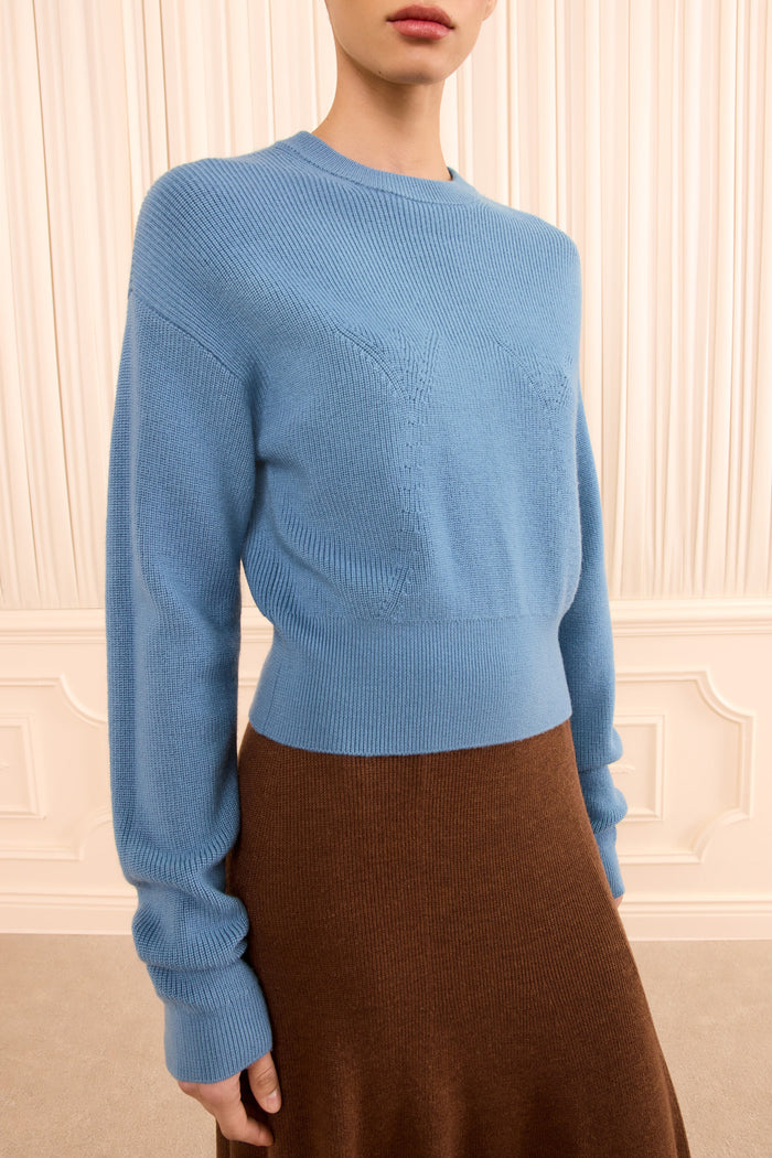 Alden Knit Pullover - Heron