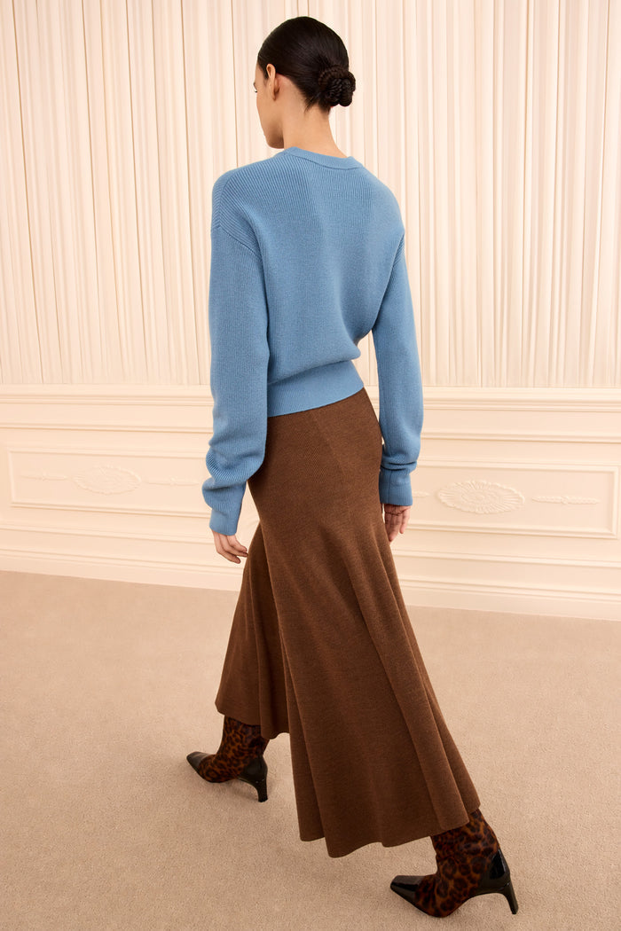 Alden Knit Pullover - Heron