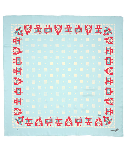 scarf designed by Alessandro Squarzi