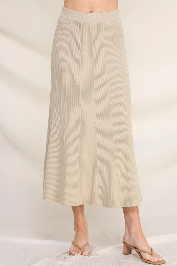 Alora Ribbed Skirt