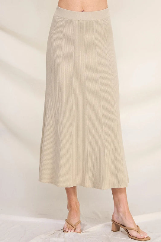 Alora Ribbed Skirt