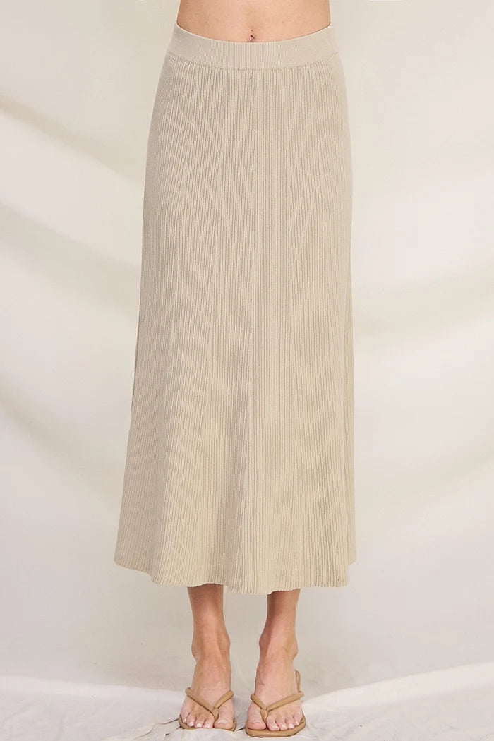 Alora Ribbed Skirt