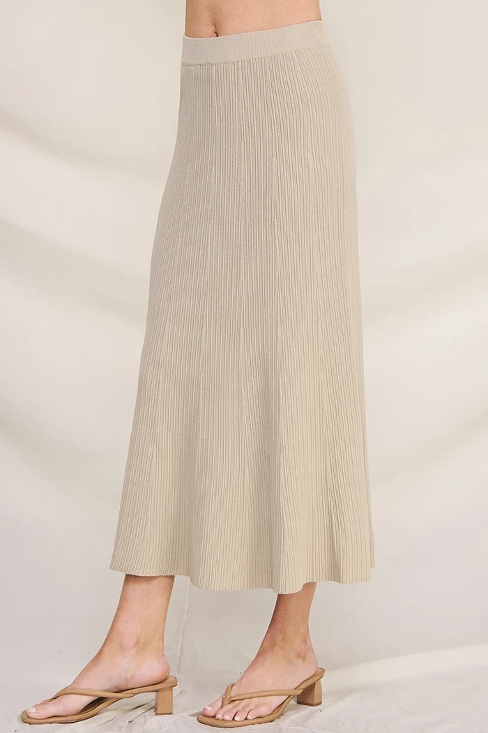 Alora Ribbed Skirt