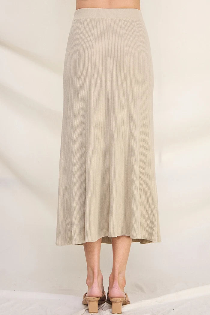 Alora Ribbed Skirt