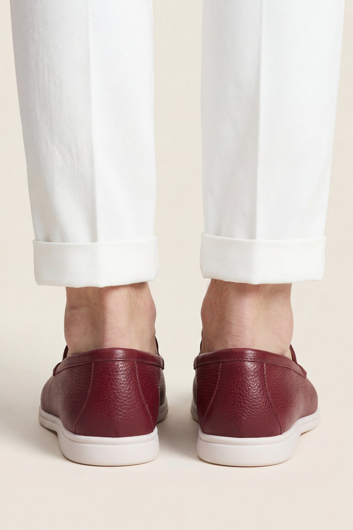 Alvero Dressed Loafer Burgundy