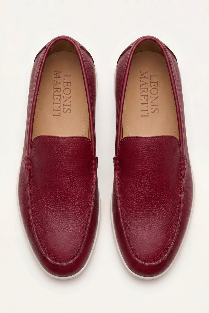 Alvero Dressed Loafer Burgundy