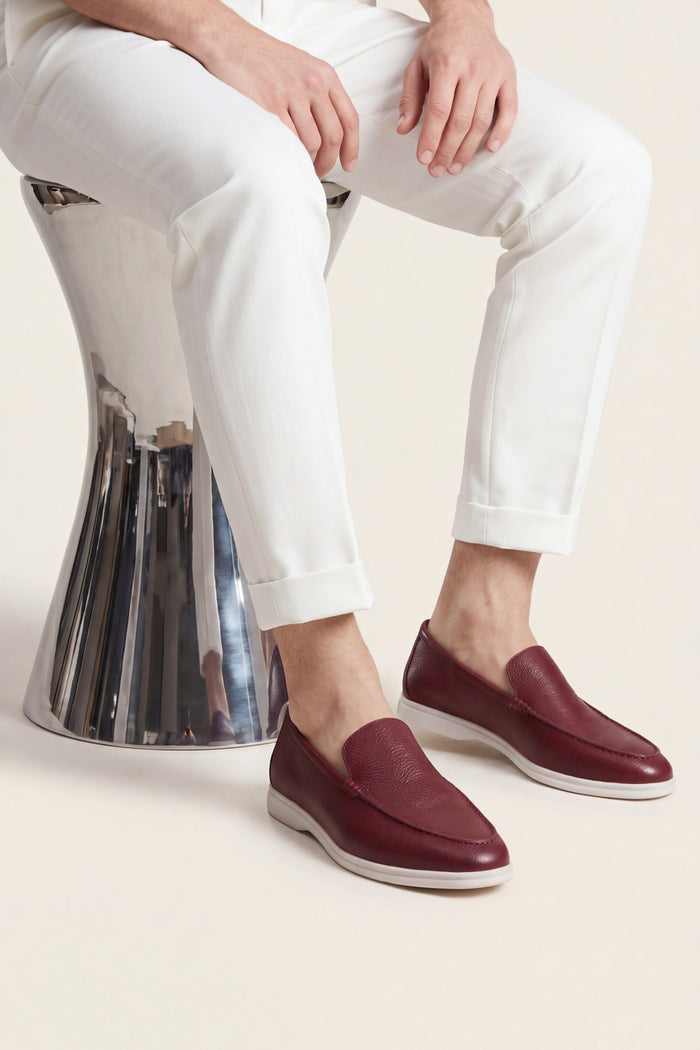 Alvero Dressed Loafer Burgundy