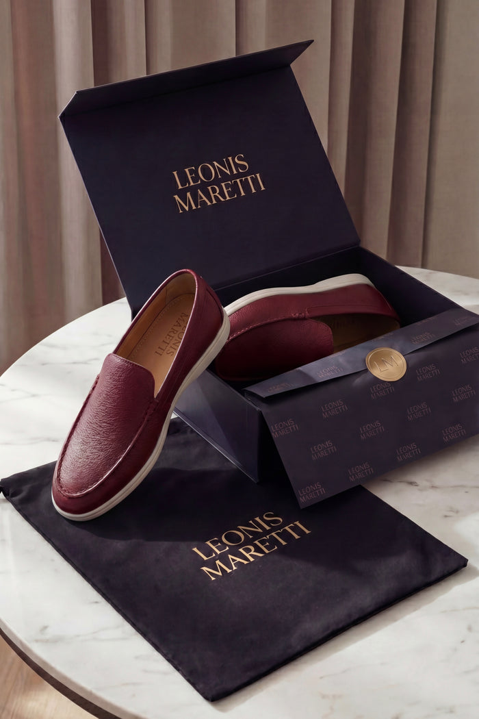 Alvero Dressed Loafer Burgundy