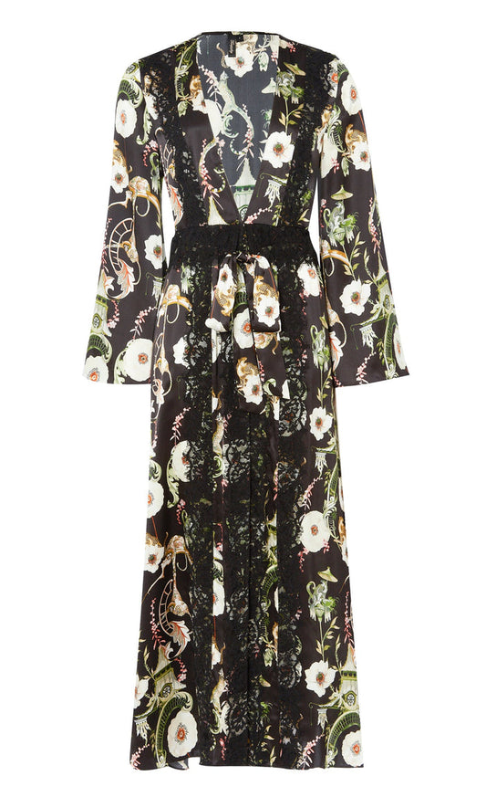 Aphrodite Robe - Black & Dark Euphoria