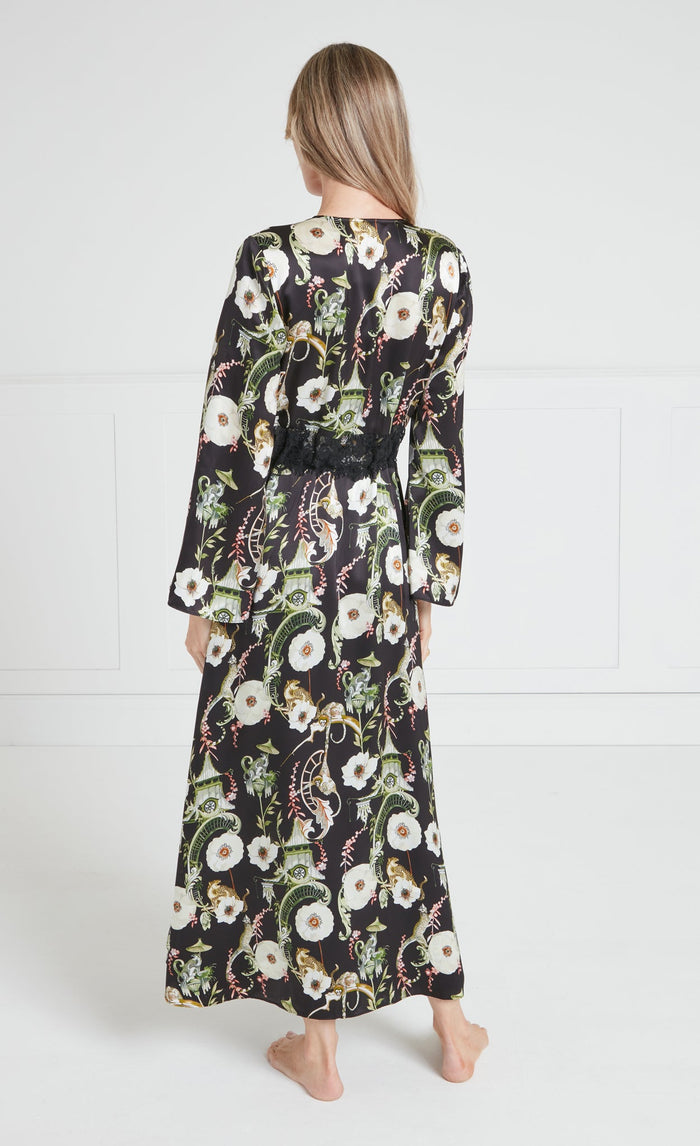 Aphrodite Robe - Black & Dark Euphoria