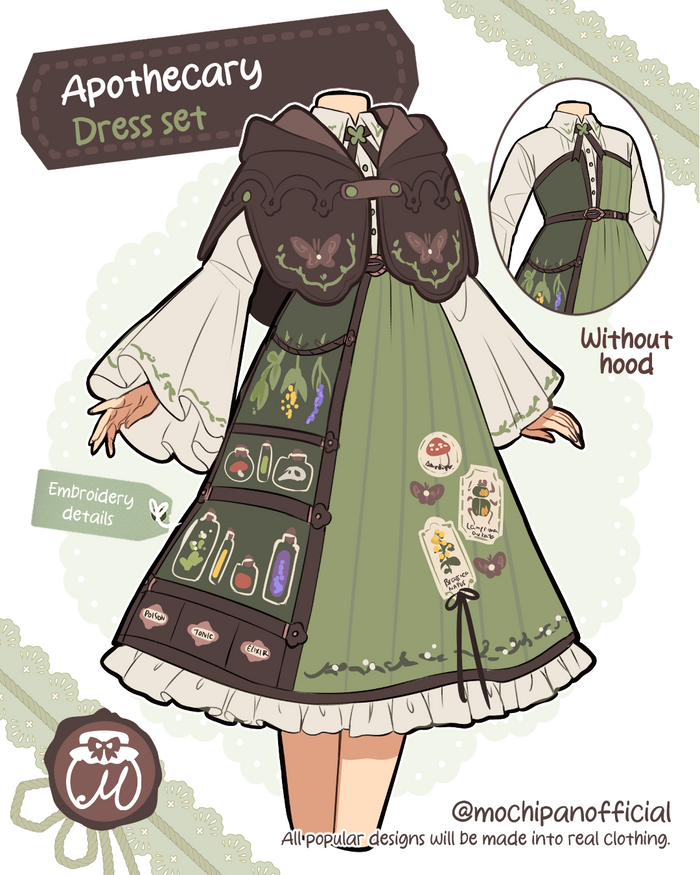 Apothecary Dress (Pre-Sample Pre-Order™) (ESD Fall 2026)