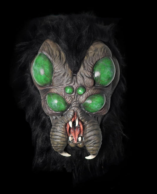 Arachnid HD Studios Pro Halloween Mask front view with scary spider creature face and hand-painted detail