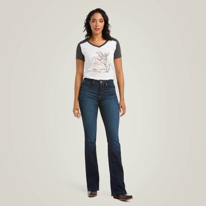 ARIAT R.E.A.L. High Rise Ballary Boot Cut Jean