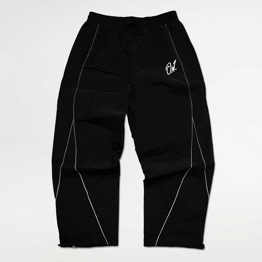 Arrow Windbreaker Pants - Black