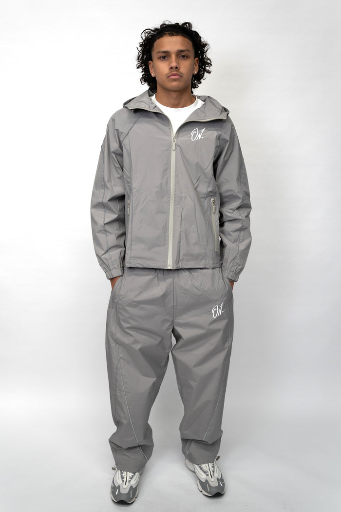 Arrow Windbreaker Pants - Grey