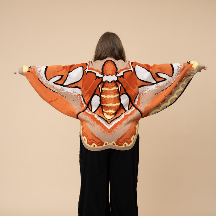 Atlas Moth Cardigan