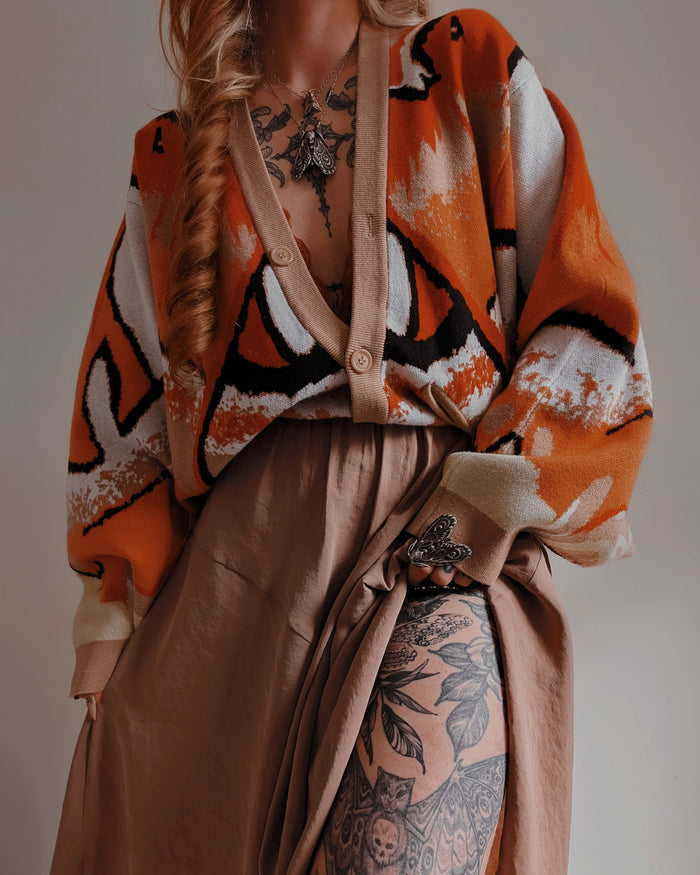 Atlas Moth Cardigan