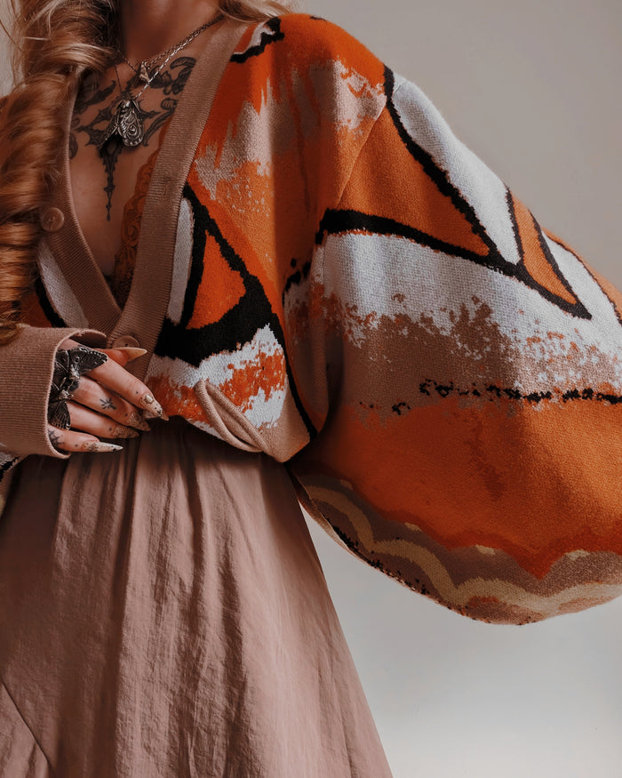 Atlas Moth Cardigan