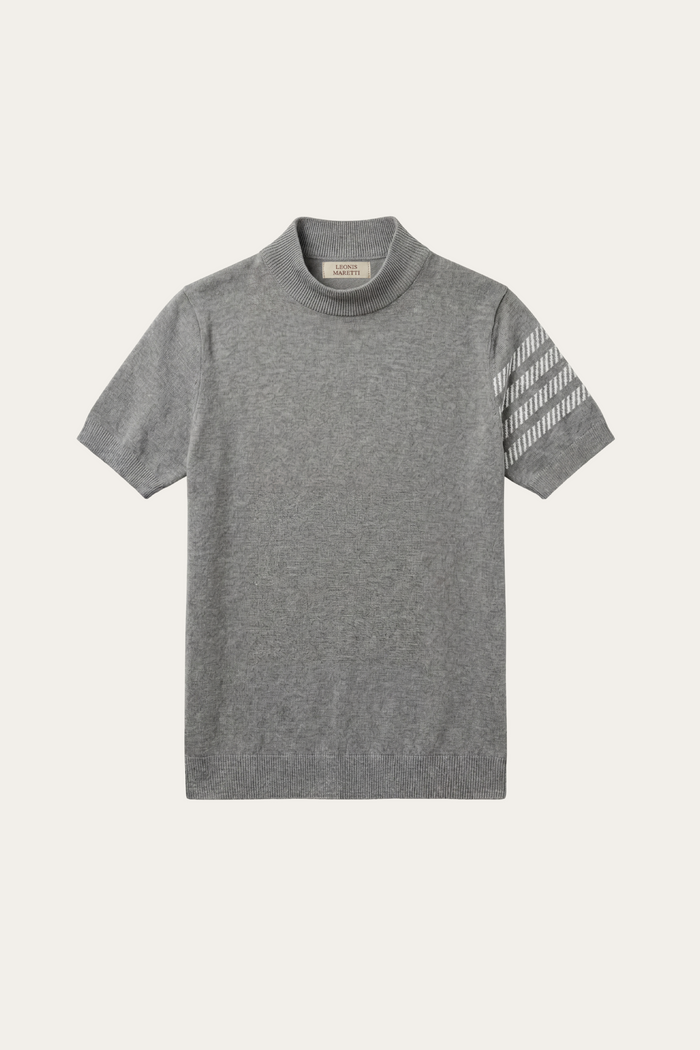 Aurora Cashmere T-Shirt Light Grey