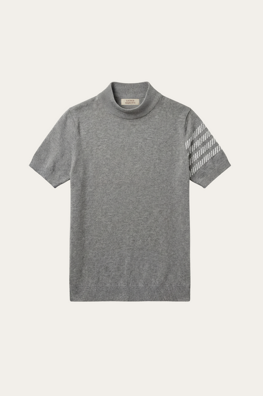 Aurora Cashmere T-Shirt Light Grey
