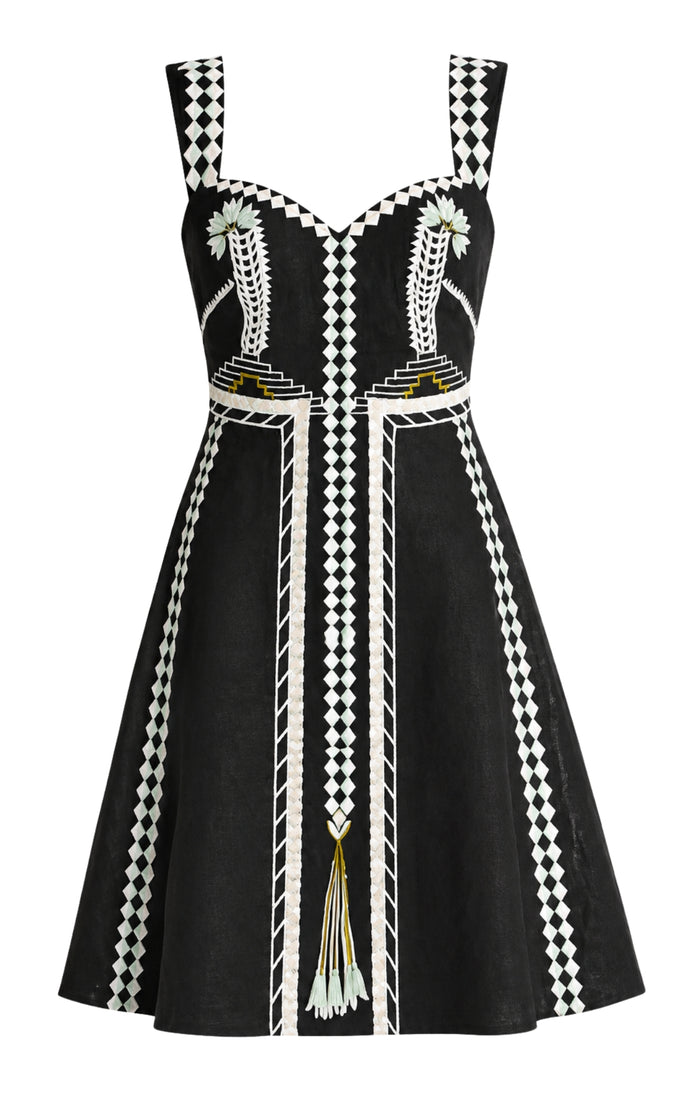 Avalon Mini Dress - Black