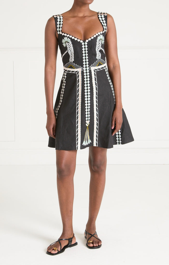 Avalon Mini Dress - Black