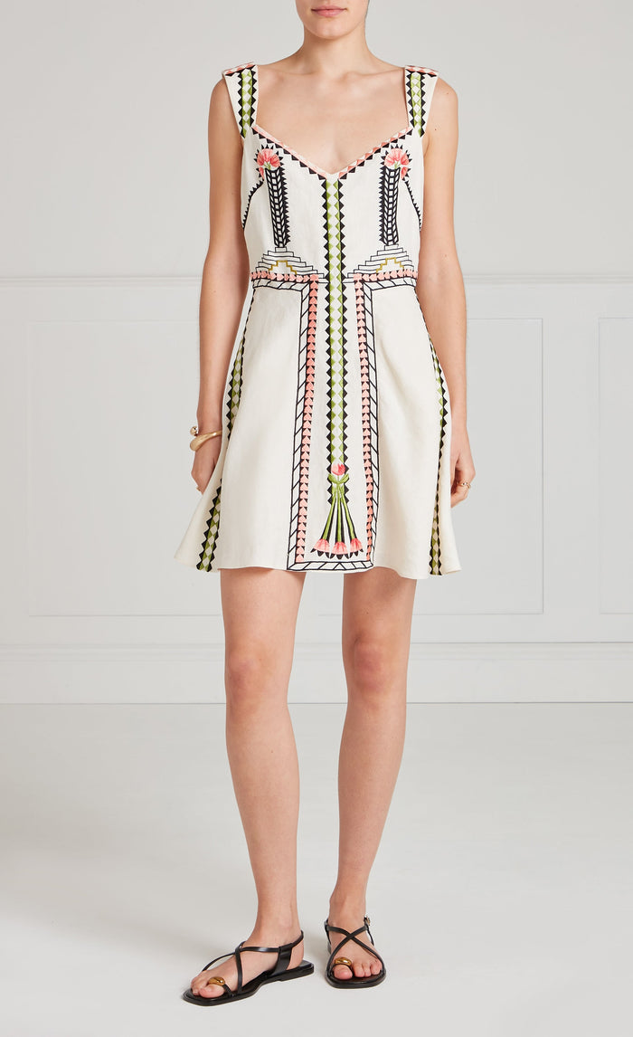 Avalon Mini Dress - Ivory