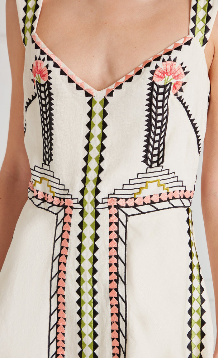 Avalon Mini Dress - Ivory