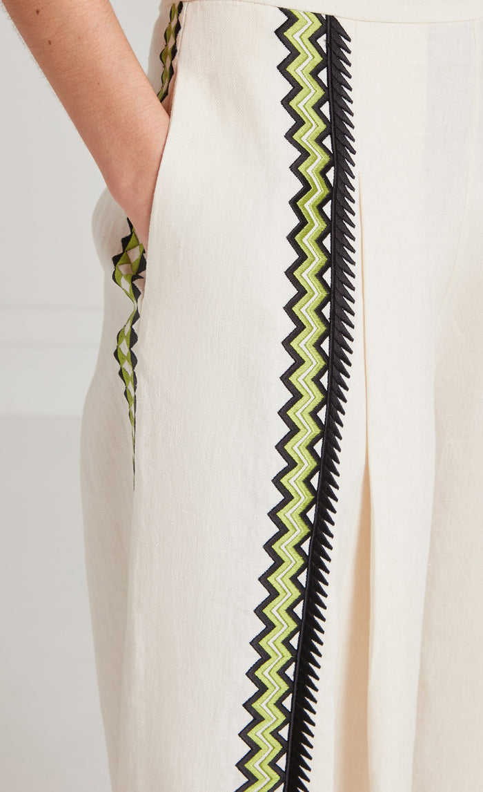 Avalon Trousers - Ivory