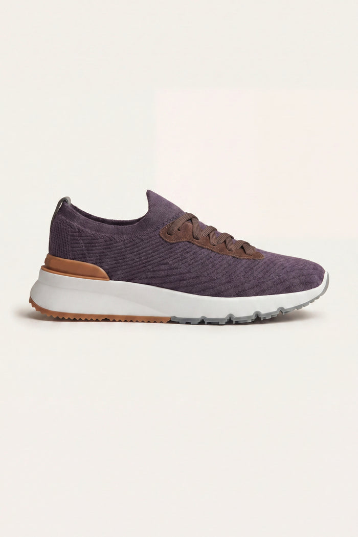 Avelino Mesh Runner Dark Purple