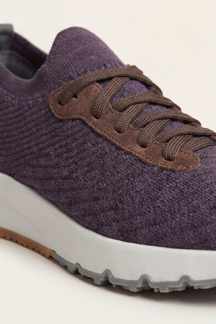 Avelino Mesh Runner Dark Purple