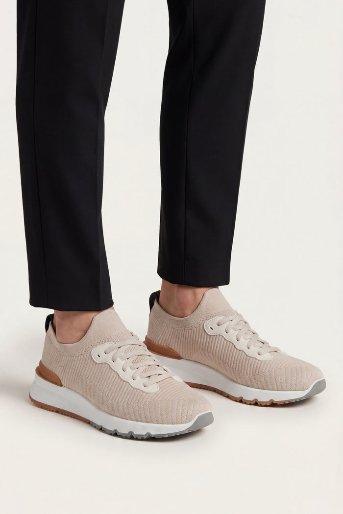 Avelino Mesh Runner Light Beige