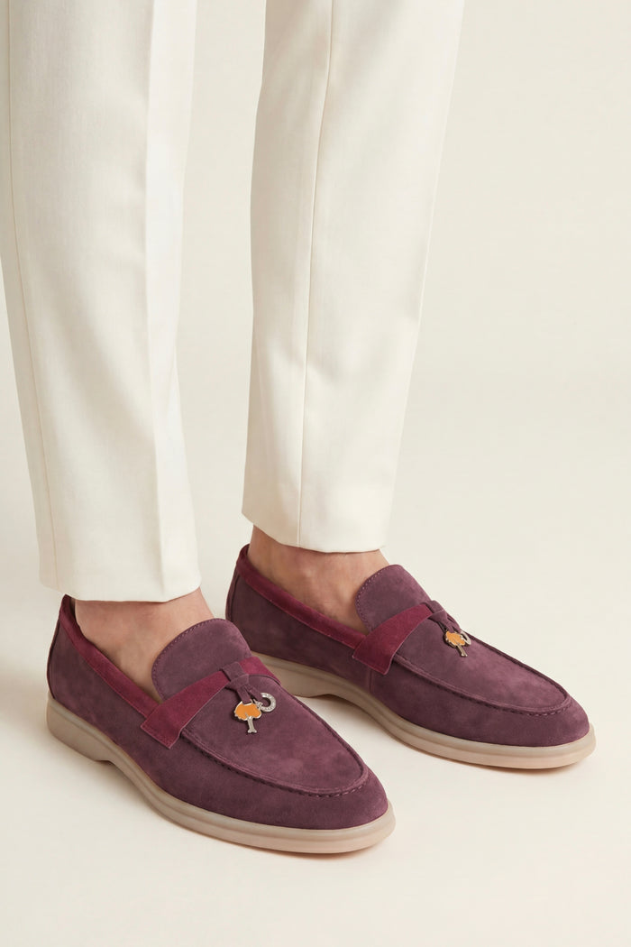 Avenza Buckle Loafer Burgundy