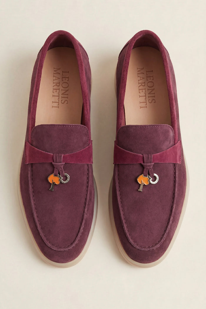 Avenza Buckle Loafer Burgundy