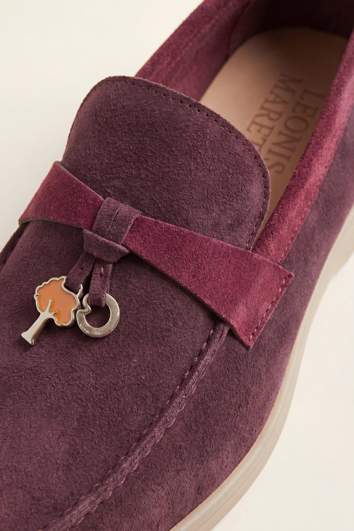 Avenza Buckle Loafer Burgundy