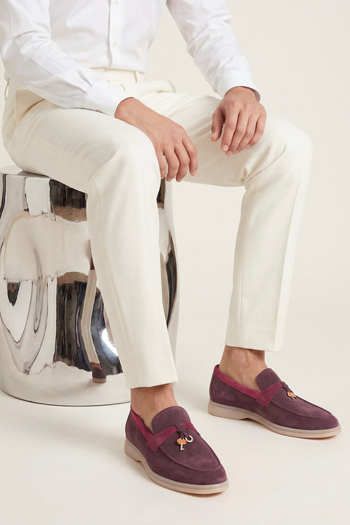 Avenza Buckle Loafer Burgundy