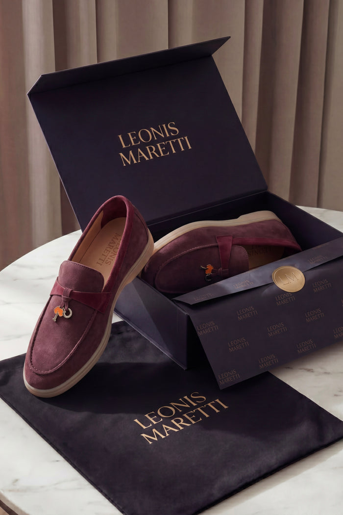Avenza Buckle Loafer Burgundy