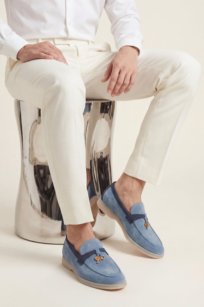 Avenza Buckle Loafer Ice Blue