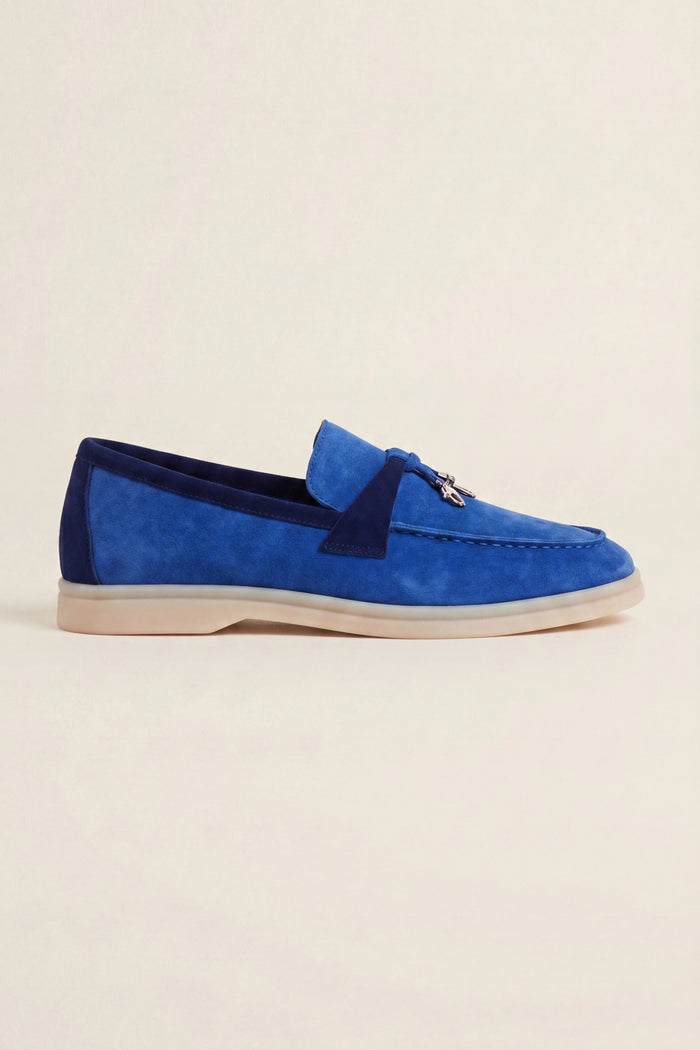 Avenza Buckle Loafer Royal Blue