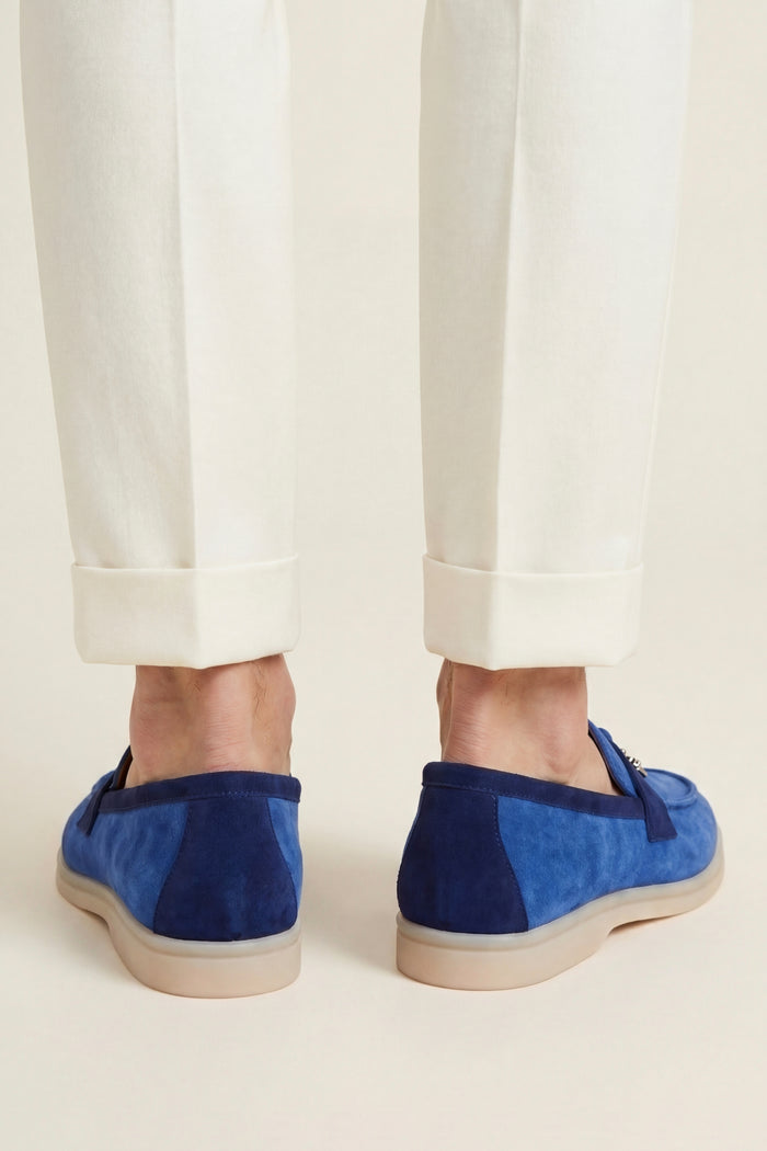 Avenza Buckle Loafer Royal Blue