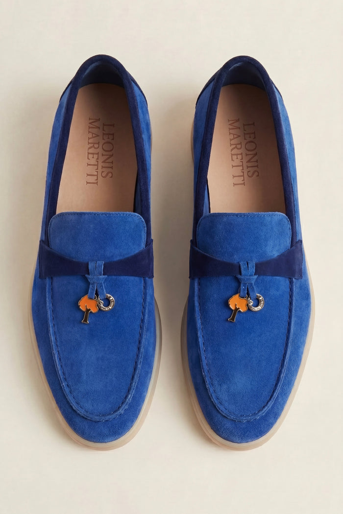 Avenza Buckle Loafer Royal Blue