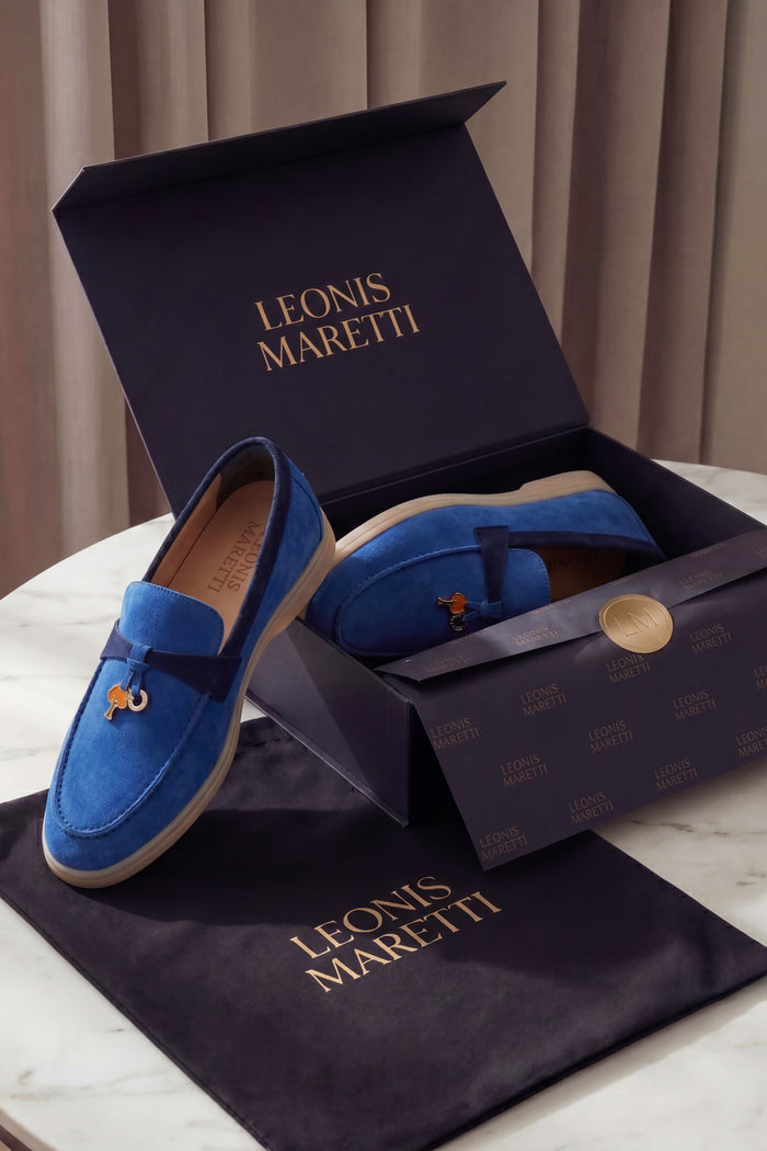 Avenza Buckle Loafer Royal Blue